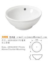 Ceramic art basins manufacturers, Top counter basins manufacturers, Above counter basins suppliers, Bathroom sinks suppliers in China