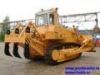 Tractor with dozer and ripping equipment