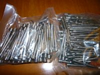 Ejector pins, Core pins, insert pins