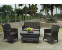 outdoor chair and table