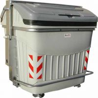 Wheeled containers for collection of waste