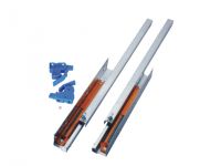 single extension soft closing concealed ball bearing drawer slides