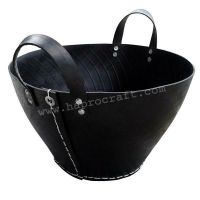 Recycled rubber flower pots/ Rubber buckets (HG 13-0594)