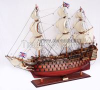 WOODEN HMS VICTORY SHIP MODEL