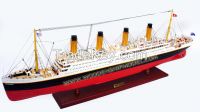 WOODEN RMS TITANIC CRUISE SHIP MODEL