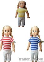 American girl doll and clothes and barbie dresses.