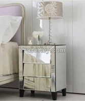 mirrored bedsides