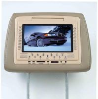 7 inch TFT LCD with Headrest DVD Player