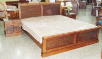 Bed, sofa, console, painting frame dining table