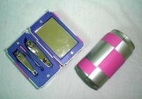 3pcs nail clippers with plastic box(coke can)