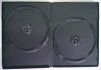 9mm single/double black DVD Case