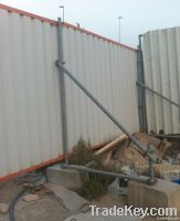 Corrugated Sheet Hoarding Fence Steel qatar oman bahrain dana steel