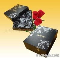 printing paper cover wooden gift box
