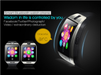 2017 Hot Selling Q18 Bluetooth Smartwatch , Q18 Support NFC Bluetooth GSM Smart Watch Phone