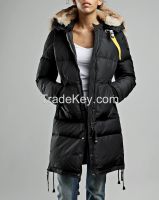 Famouse Brand New PJ Leather Down Jackets Women Winter Coats Free Shipping