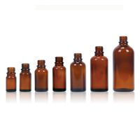 Amber drop dispensing bottle