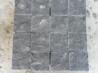 Natural Split Black Basalt Cobble Stone