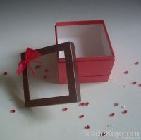 Paper gift box for CD packing