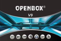 Genuine OPENBOX V9 DVB-S2 HD Satellite Receiver Support 2xUSB CCCAMD NEWCAMD Weather Forecast Miracast USB Wifi Set Top Box IPTV Box