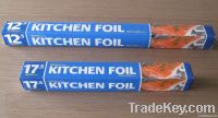 Household Aluminum foil rolls for kitchen foil for UK market