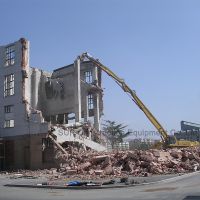 High Reach Demolition Boom-Demolition Front