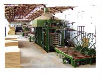 particle board production line