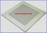 lay in ceiling tile (tegular)