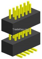 1.0mm Dual Row SMT Type Dual Plastic of Pin Header