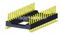 2.54mm Pitch IC Sockets adapter SMT spacing 15.24mm