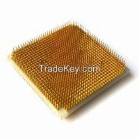 Machined PGA Pin grid array sockets 1.27x1.27mm