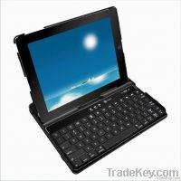 10 Inch PU Leather Case with Detachable ABS Bluetooth iPad 2 Keyboard