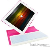 360 Degree Rotating Case for iPad 3 & iPad2 with Wireless Keyboard