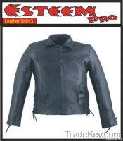 Men's Leather Shirt