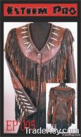 Womens Leather Western Style Jackets
