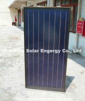 solar flat plate collector and water heater