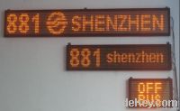 LED Destination Sign