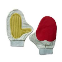 Pet Massage Brush, Made of Terylene Fabric, PVC and Rubber