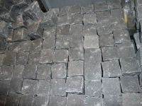 black cube stone