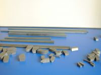 Tungsten carbide rods and tips
