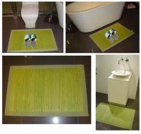 bamboo bath mat