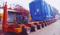 Multi-axle modular trailer, shipyard transporter