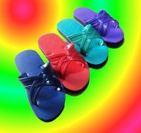 EVA PE Rubber Slippers Flipflop Sandals ( Beach Sandals)