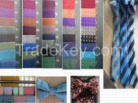 fashion cotton necktie ,men ties, bowtie with handkerchief