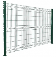 actory direct price garden fence galvanized 3D bending fence