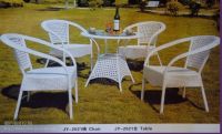 Rattan furniture Garden Chair & table