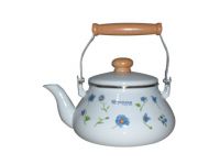 Round Enamel Teapot