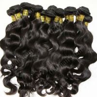 Raw virgin wavy cambodian hair weave accept small order