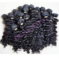 New grade 4A beautiful style brazilian jerry curl hair weave