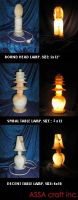 WHITE ONYX MARBLE LAMP