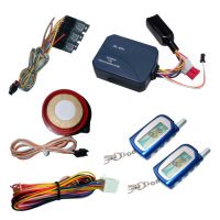 two way motorcycle alarm with remote starter and tilt sensor output
